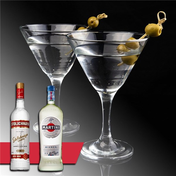 Pack cocktail 007 Vodka Martini