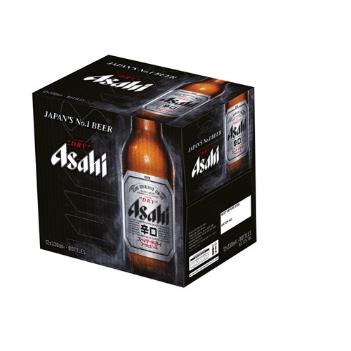 Asahi super dry 5,2° 33 cl