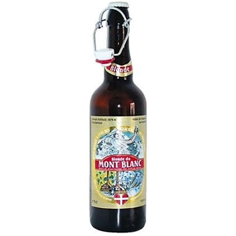 Bière blonde de Mont-Blanc 7,2° 75 CL