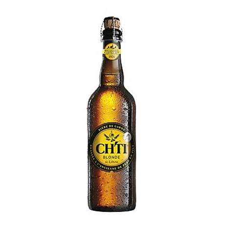 Ch'ti bière blonde 6.4° 75 cl