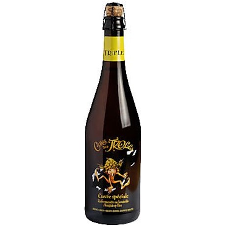 La Cuvée des Trolls bière blonde 7° 75 CL