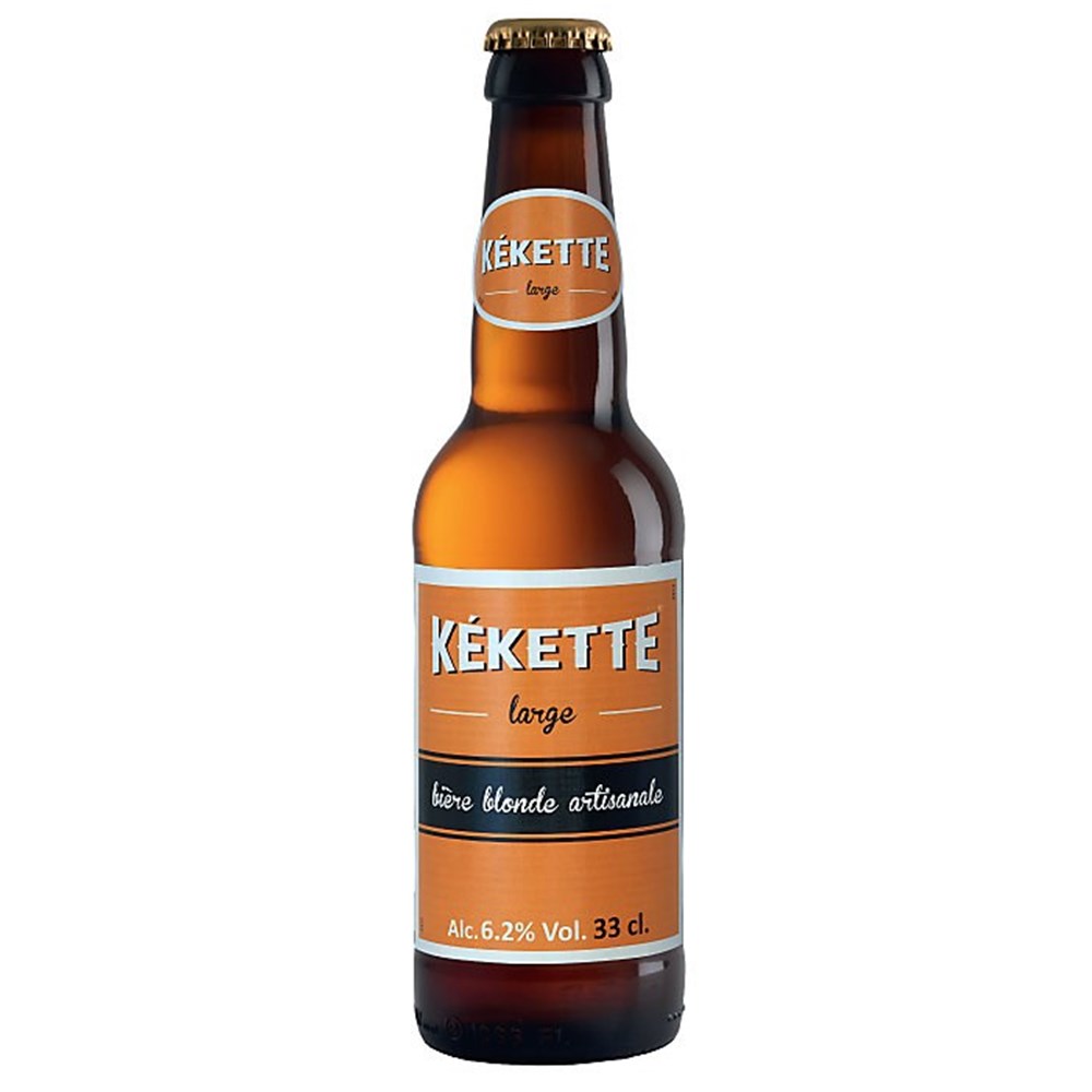 coffret kekette 2*33cl + 1 verre