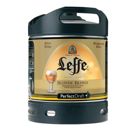 Leffe Blonde Fût de bière (6 l) 6.6°