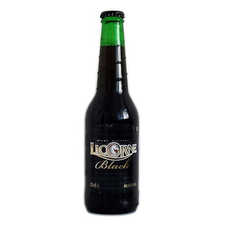 Licorne Black bière brune 6° 66 cl