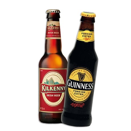 Offre Saint Patrick pack de 12 - Guinness 7.5° et Kilkenny 4.3°