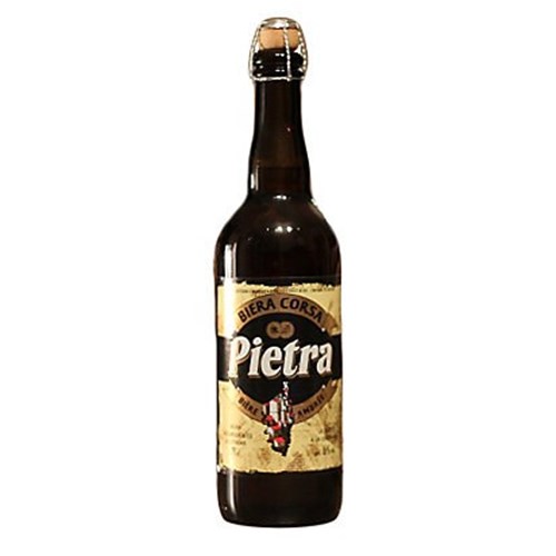 Pietra ambrée 6 ° 75 cl, beer Corsica 