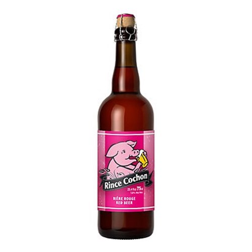 Rince Cochon bière rouge 7.5° 75CL