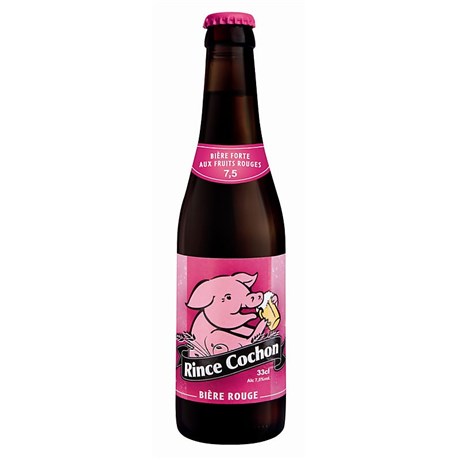 Rince cochon fruits rouges 7.5° 33 cl