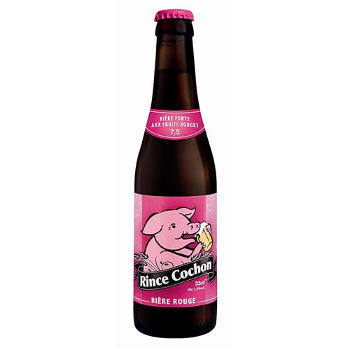 Rince cochon fruits rouges 7.5° 33 cl