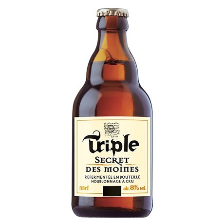 Triple secret des moines 8° blonde 33 cl