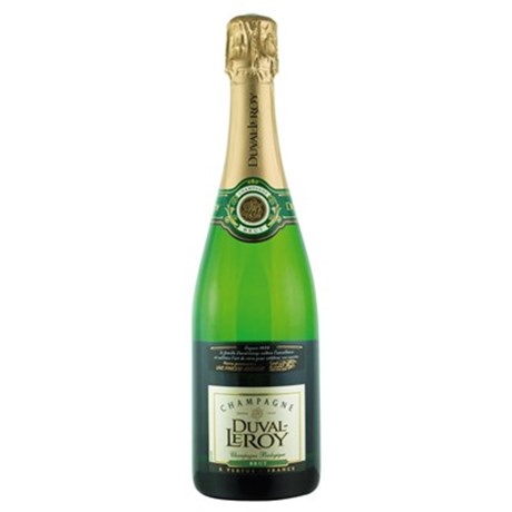 Champagne brut Duval Leroy bio 75 CL