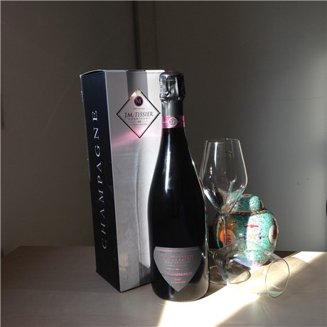 Champagne Brut Rosé Tissier - Délicatessence