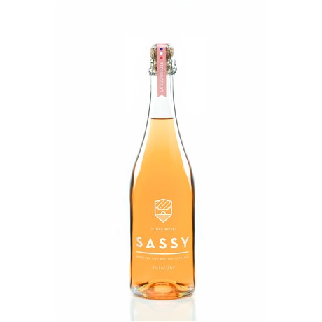 La Sulfureuse Sassy - Cidre Rosé 3° 75 cl