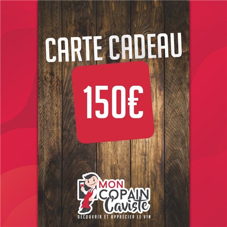 Carte Cadeau 150€