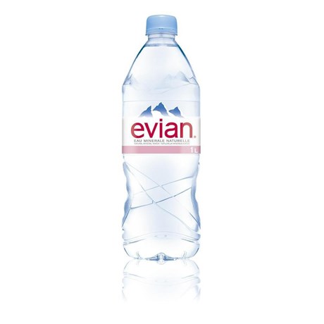 Eau minérale naturelle Evian 1 L