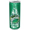 Eau minérale naturelle gazeuse Perrier boîte slim 33 cl
