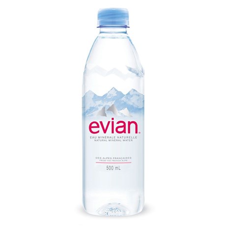 Natural mineral water Evian Prestige 50 cl 