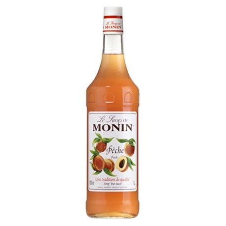 Peach syrup - Monin 100 cl 6b11bd6ba9341f0271941e7df664d056 