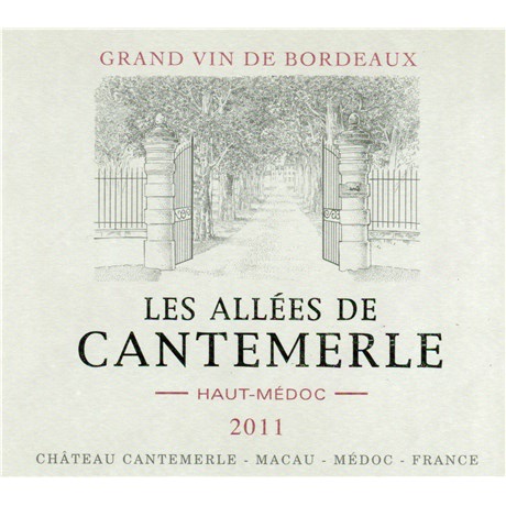 Les Allées de Cantemerle - Haut-Médoc 2011