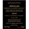Angélus - Hommage à Elisabeth Bouchet - Saint-Emilion Grand Cru 2018