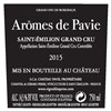 Aromas of Pavia - Saint-Emilion Grand Cru 2015 