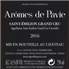 Arômes de Pavie - Château Pavie - Saint-Emilion Grand Cru 2016