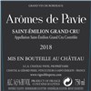 Arômes de Pavie - Saint-Emilion Grand Cru 2018