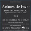 Arômes de Pavie - Saint-Emilion Grand Cru 2018