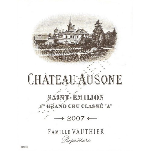 Ausone Castle - Saint-Emilion Grand Cru 2007 