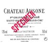 Ausone Castle - Saint-Emilion Grand Cru 2007 