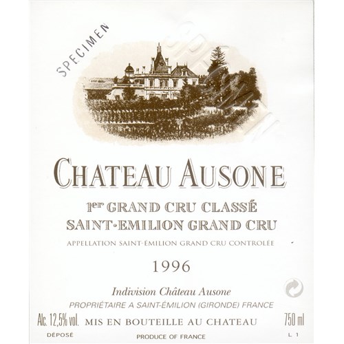 Ausone - Saint-Emilion 1996