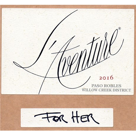 L'Aventure - For Her - Paso Robles 2016