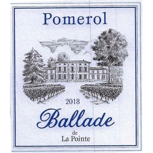 Ballade de la Pointe 2018 - Château La Pointe - Pomerol 4df5d4d9d819b397555d03cedf085f48 