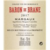 Le Baron de Brane - Château Brane Cantenac - Margaux 2017 37.5 cl