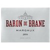 Baron de Brane - Margaux 2014