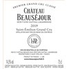 Beauséjour Duffau-lagarrosse - Saint-Emilion Grand Cru 2019