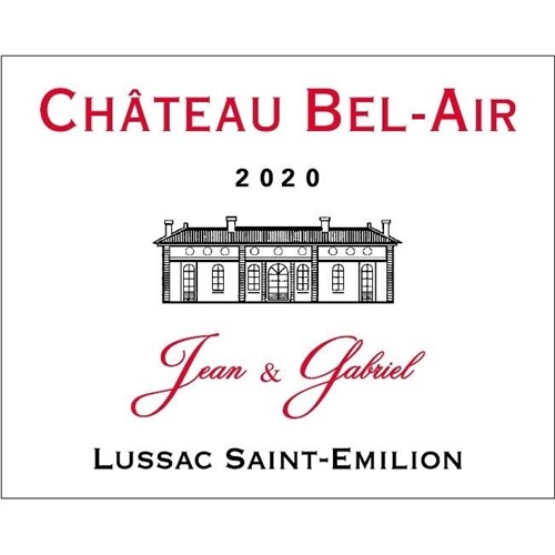 Bel-Air 'Jean & Gabriel' - Lussac Saint-Emilion 2020