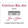 Bel-Air 'Jean & Gabriel' - Lussac Saint-Emilion 2020