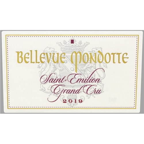 Bellevue Mondotte - Saint-Emilion Grand Cru 2019