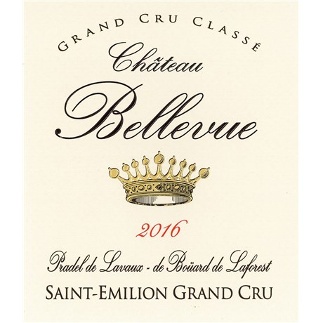 Bellevue - Saint-Emilion Grand Cru 2016