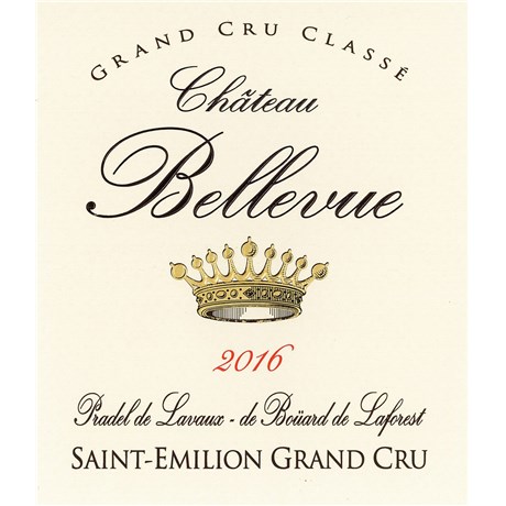 Bellevue - Saint-Emilion Grand Cru 2016