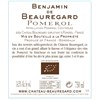 Benjamin de Beauregard - Château Beauregard - Pomerol 2018 4df5d4d9d819b397555d03cedf085f48 