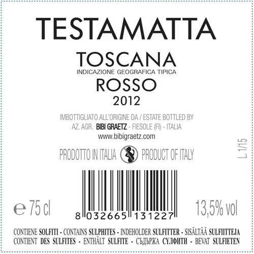 Bibi Graetz - Testamatta - Toscana IGT 2012