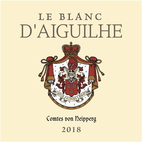 Le Blanc d'Aiguilhe - Château d'Aiguilhe - Bordeaux 2018