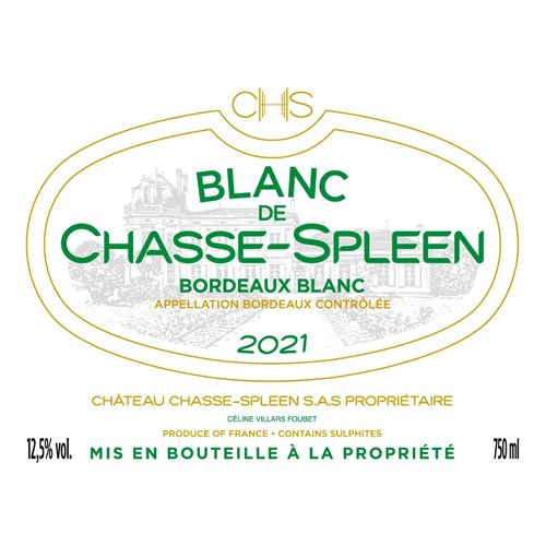 Blanc de Chasse Spleen - Bordeaux 2021