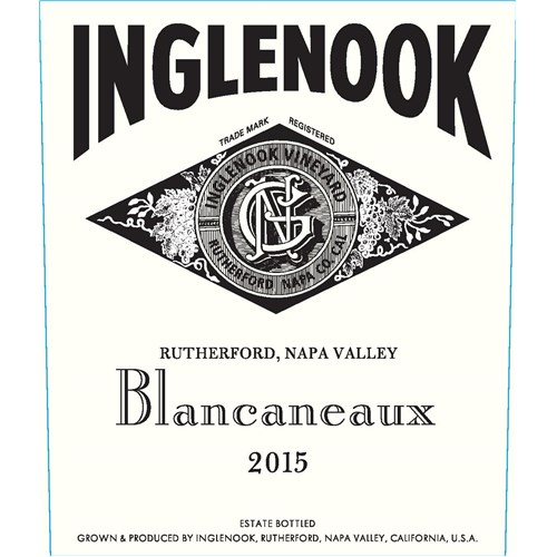 Blancaneaux - Inglenook - Napa Valley 2015