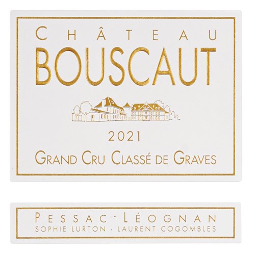 Bouscaut blanc - Pessac-Léognan 2021