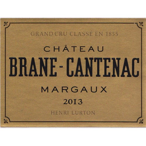 Brane Cantenac - Margaux 2013