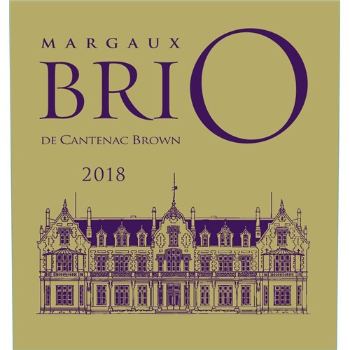 Brio 2018 - Château Cantenac Brown - Margaux 4df5d4d9d819b397555d03cedf085f48 