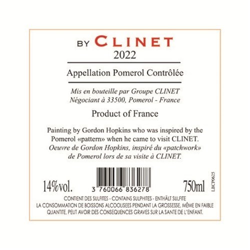 By Clinet Pomerol - Pomerol 2022